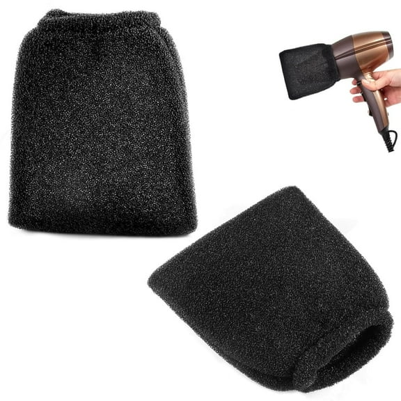 Duslogis 2 PACK Hair Dryer Sock Diffuser Cover Sponge Hair Dryer Diffuser Cover for Hair Dryer Hot Sock Diffuser with Comb for Hairstyling Accessories