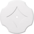 thumbnail image 1 of Ekena Millwork CMP38PL-02000 38 in. OD x 2 in. ID Carré Percival Architectural Grade PVC Contemporain Plafond Médaillon, 1 of 1