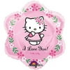 hello kitty i love you 18 foil balloon by anagram/md