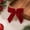 A, variant on AURIGATE Christmas Velvet Ribbon Bow Christmas Gift DIY Christmas Tree Party Decoration Bow