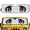 Bling Eyes, variant on XYZCANDO Pink Eyes Windshield Sun Shade Sun Visor Windshield Shade Blocks UV Rays Compatible with 2007-2024 Wrangler Rubicon Sahara TJ JK JKU 2 & 4 Door Shades Heat Shield