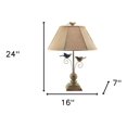 thumbnail image 4 of Cheerful Taupe Base Table Lamp with 3D Colorful Birds, 4 of 4
