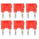 thumbnail image 5 of 10 conectores banana de 2 vías de latón PE para instrumentos electrónicos y automóviles (rojo), 5 of 14