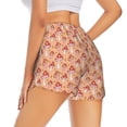 thumbnail image 3 of Goofa Mushroom Printed Women 2 in 1 Running Shorts,Quick Dry Athletic Workout Shorts,High Waisted Athletic Shorts with Liner Pockets-Medium, 3 of 9
