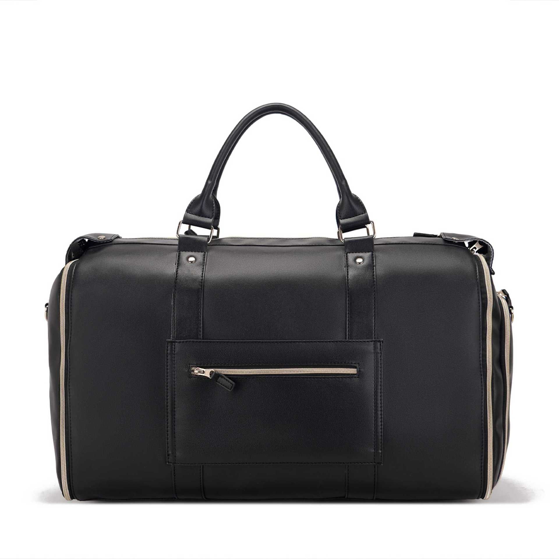 Men Women's Garment Bag Large Capacity Duffel Bag Suit Travel Bag Weekender Bag with Shoe Pouch