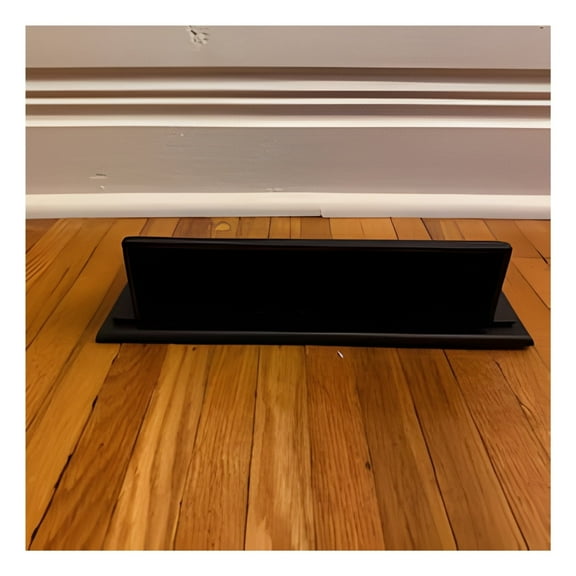 Solid Metal Deflector 4"x10" Unbreakable Cast Aluminum | Air & Heat Diverter