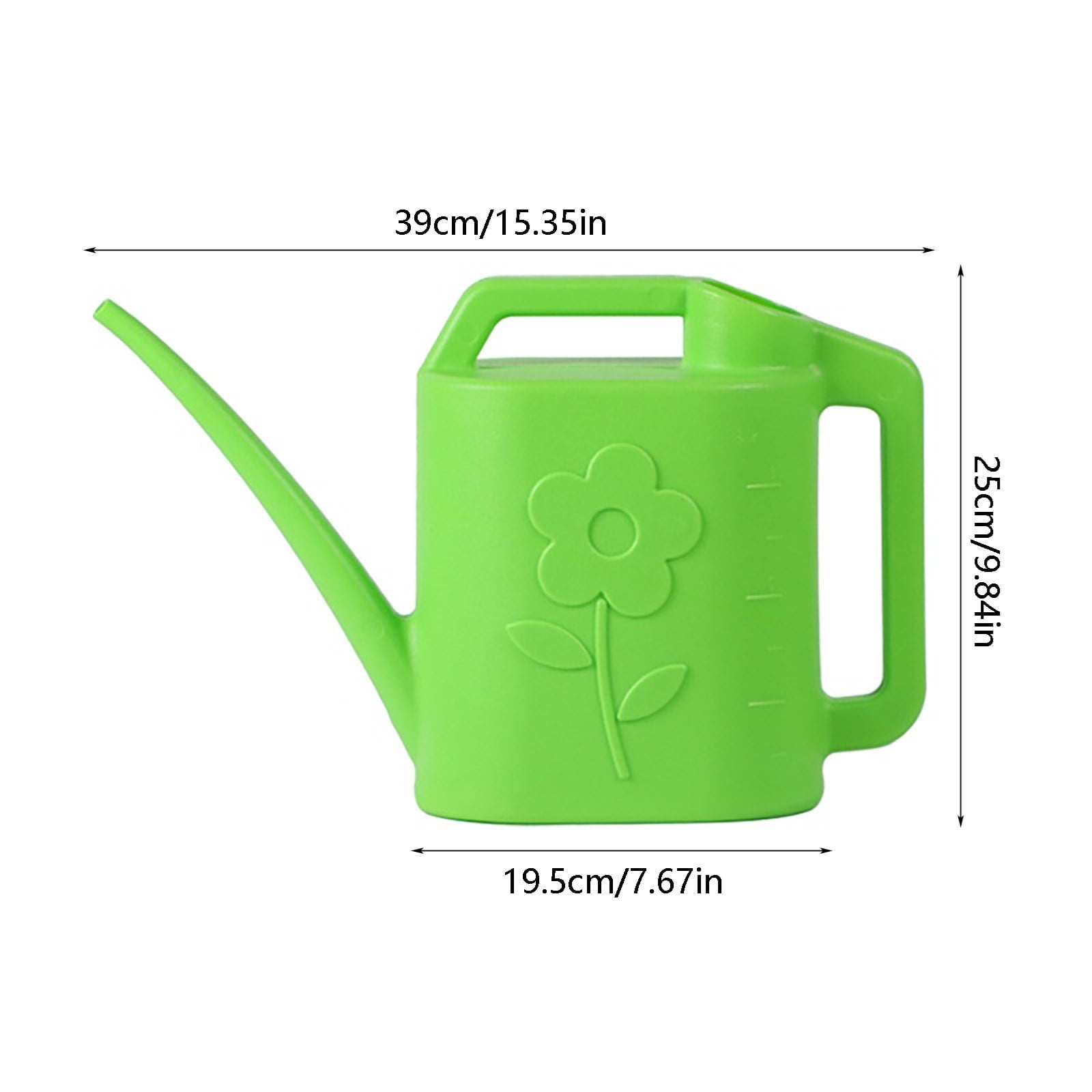 1 Gallon Watering Can - Extra Long Spout Design for Precise Watering, Durable & Lightweight for Houseplants, Garden Flowers, Vegetables & Outdoor Use