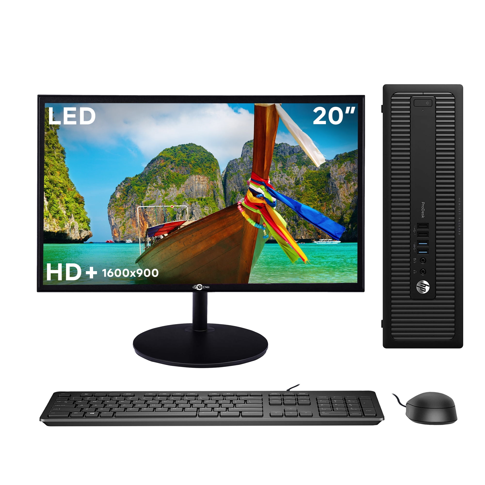 Desktop Computer Windows 11 HP ProDesk 600 G1 SFF Desktop