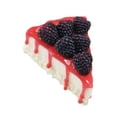thumbnail image 4 of Rebanada de pastel artificial, pastel de postre falso, modelo de exhibición de pastel, rebanada de pastel falsa para decoración de cocina casera, Estilo A, 4 of 8