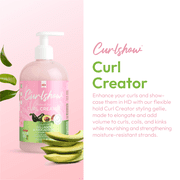ORS Olive Oil Curlshow Curl Creator for Low Porosity Curly Hair, Defines Curls, Medium Hold, 16 oz