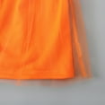 thumbnail image 4 of KPOPLK Toddler Girl Dress Pumpkins Prints Mesh Baby Girl Sleeveless Cute Dress Clothes(3-6 Months,A81-Orange), 4 of 8