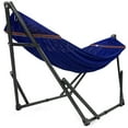thumbnail image 2 of Open Box Tranquillo 116" Double Hammock with Adjustable Stand and Bag, Blue, 2 of 12