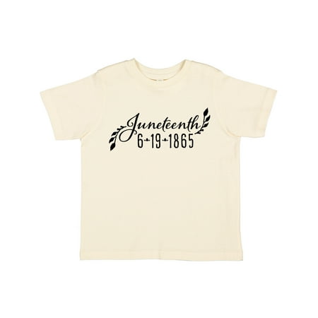 

Inktastic Juneteenth 6-19-1865 Gift Toddler Boy or Toddler Girl T-Shirt