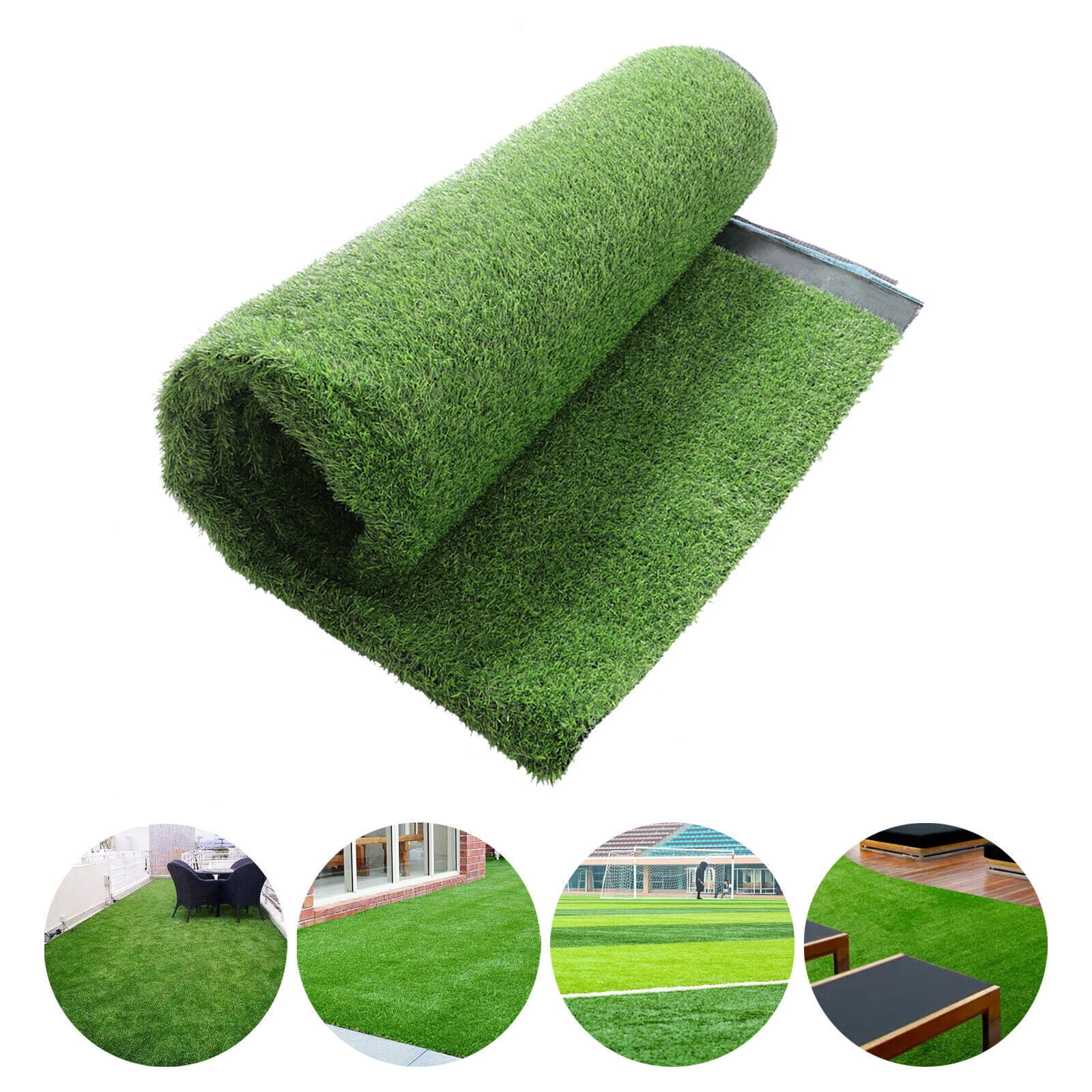 FETCOI Thick Artificial Grass Turf Mat Astroturf Rug Realistic Fake