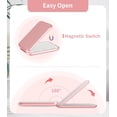 thumbnail image 3 of Small Mirror with Lights,LED Compact Makeup Mirror,1x/3x Mini Travel Mirror with Magnification,Portable for Purse,Pocket,Gifts for Girls,Rose Gold, 3 of 6