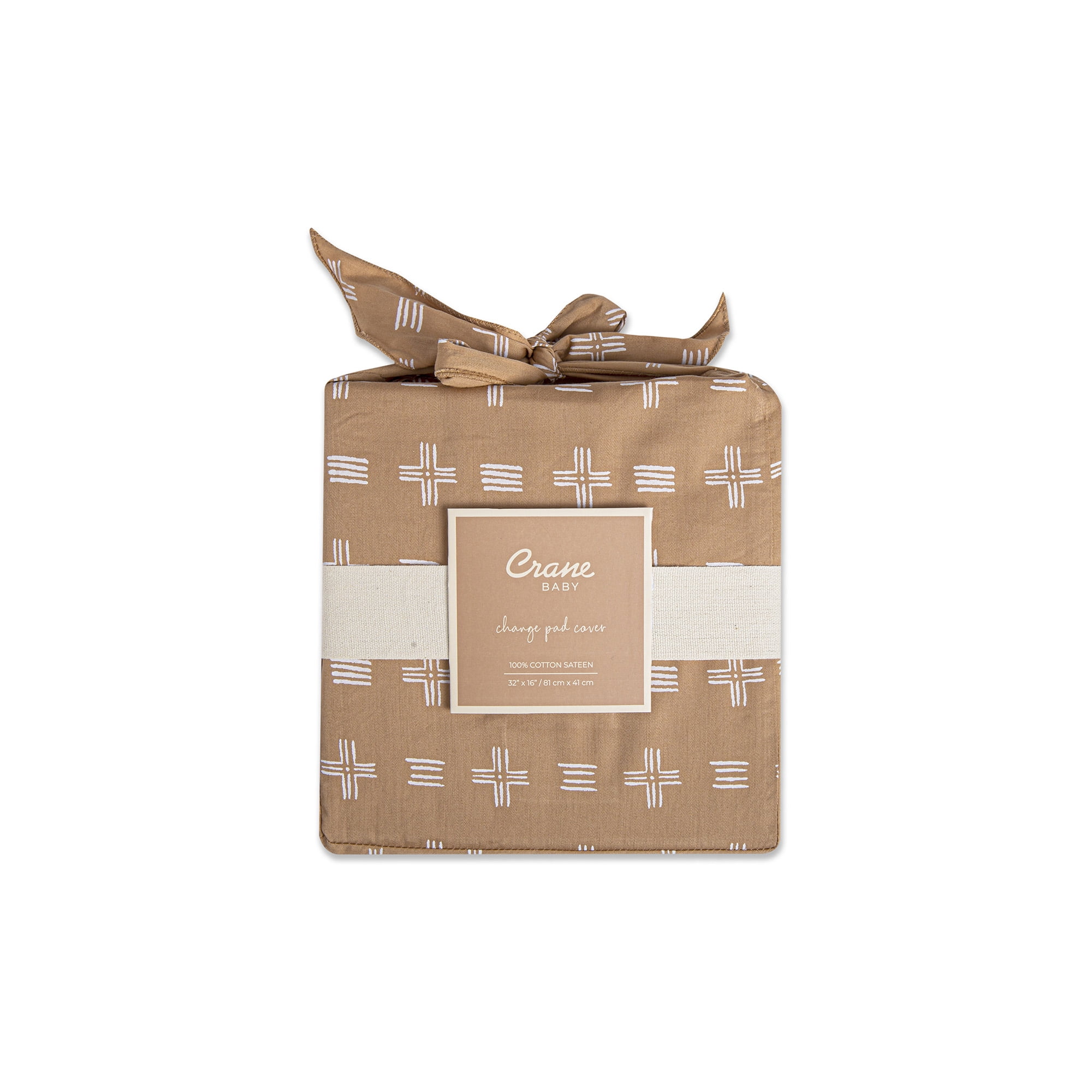 Crane Baby Quilted Change Pad Cover - Copper Dash