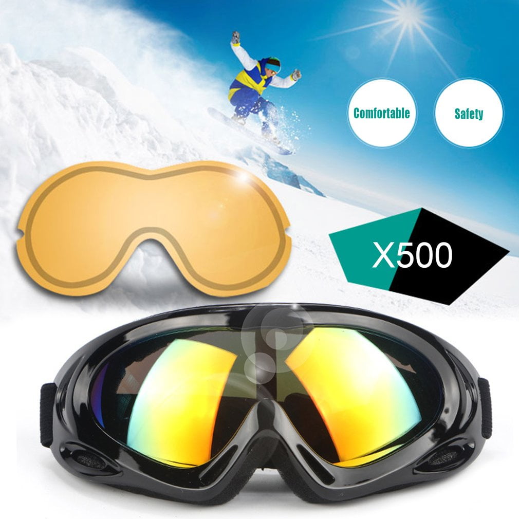 Ultra Lightweight Winter Snow Skiing Snowboard Goggles Windproof Outdoor Sport Eyewear Skating Cycling Sunglasses by