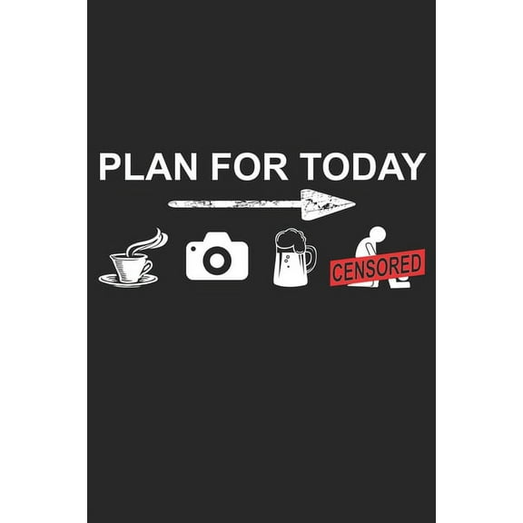 Mein perfektes Foto : Das Fototagebuch zum selbst ausfüllen ♦ Dokumentiere die beste Tageszeit und Wetter ♦ Das perfekte Equipment und die optimale Einstellung für deine Kamera ♦ 6x9 Format ♦ Motiv: Fotograf, plan for today (Paperback)