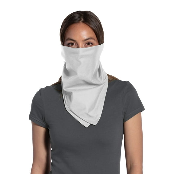 Port Authority Adult Unisex Regular Plain Bandana White One Size Fits All
