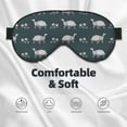 thumbnail image 5 of Uemuo Turtle Chrysanthemum Pattern Sleep Eye Mask - Light Blocking Sleep Mask Blocking Out Light Perfectly, Soft and Comfortable Night Eye Mask, Eye Blinder, 5 of 7