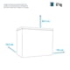 thumbnail image 5 of Congelador horizontal 429 L (15 cu.ft.) Blanco Mabe CHM15PGL0, 5 of 5
