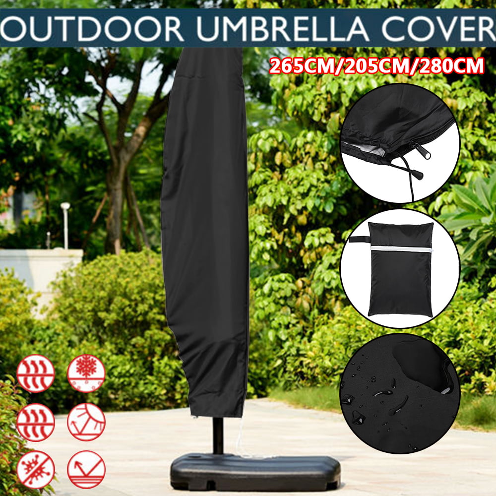 Waterproof Parasol Banana Umbrella Cover Cantilever Outdoor Garden Patio Shield 