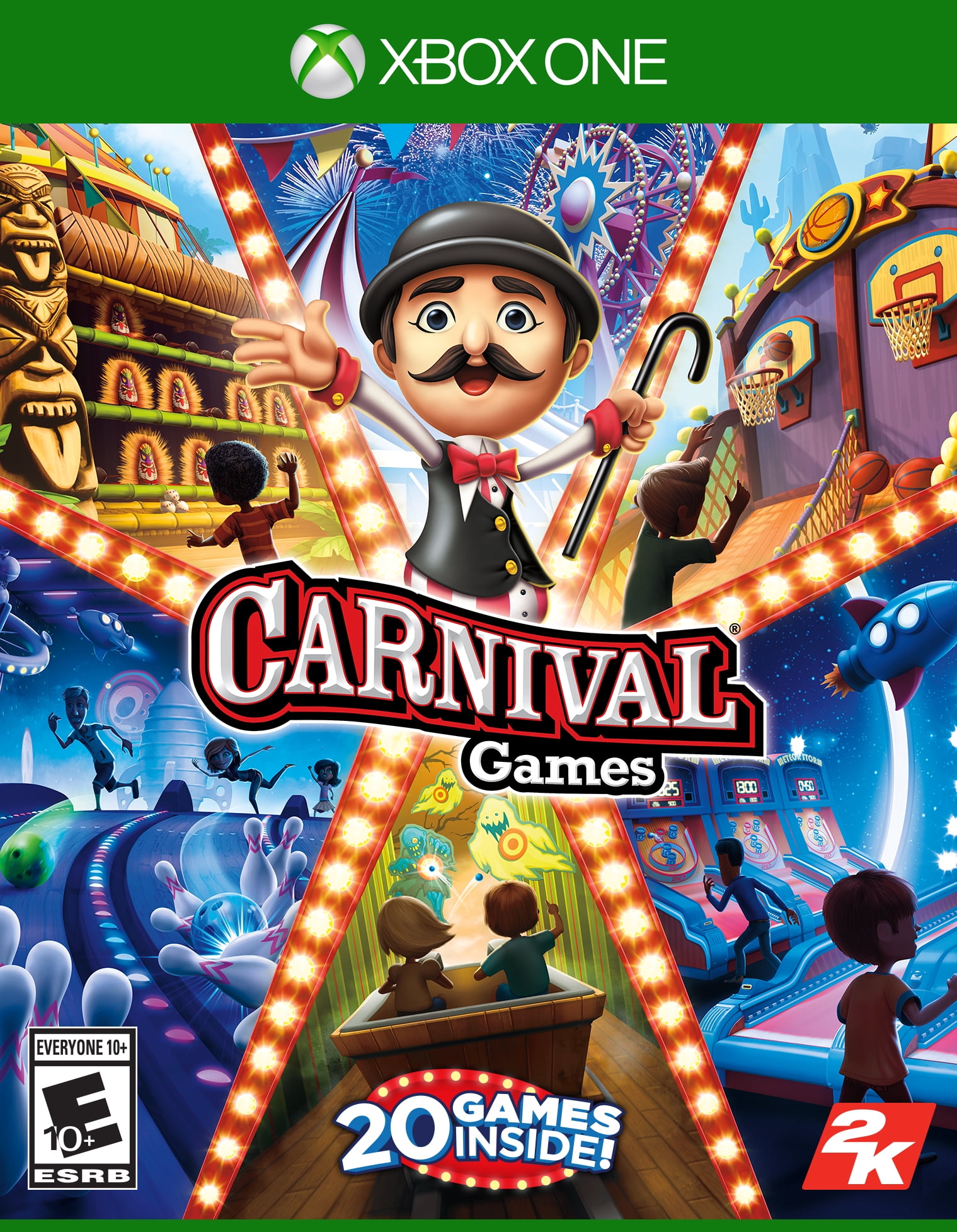 Carnival Games 2k Xbox One 710425594762 Walmart Com Walmart Com - diy almost free fish cup carnival game roblox party