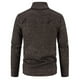 thumbnail image 4 of Chaquetas para hombres Abrigos Abrigos Moda Otoño e invierno Cuello alto Suéter Chaqueta de lana informal Odeerbi ODB-5, 4 of 4