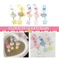 thumbnail image 2 of Cartoon Cloud Star Keychain Pentagram Key Chain For Girls Decoration Key, 2 of 8