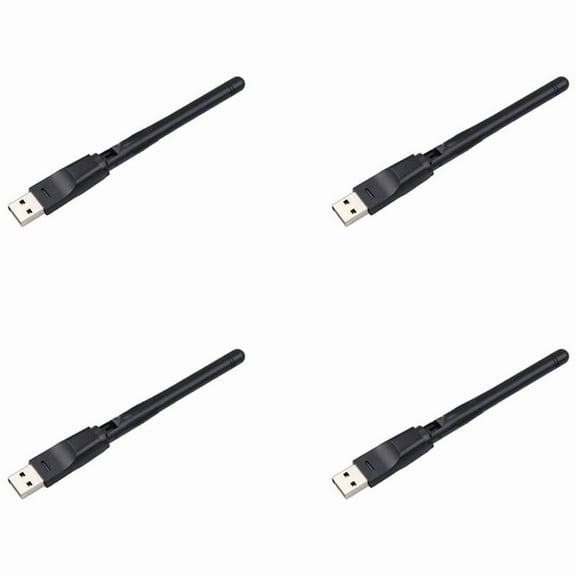4X RT5370 Wireless Card Portable 2.4G 150Mbps USB WiFi Adapter Wifi Antenna USB WiFi Receiver for PC and TV Box