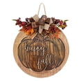 thumbnail image 1 of Ounissouiy Colgador de puerta de otoño, cartel de de bienvenida de calabaza, cartel colgante de otoño de para Halloween, para el porche de Decoración del hogar Ounissouiy HA038386-00, 1 of 1