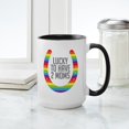 thumbnail image 4 of CafePress - Lucky Moms Large Mug - 15 oz Ceramic Large White Novelty Mug, 4 of 4