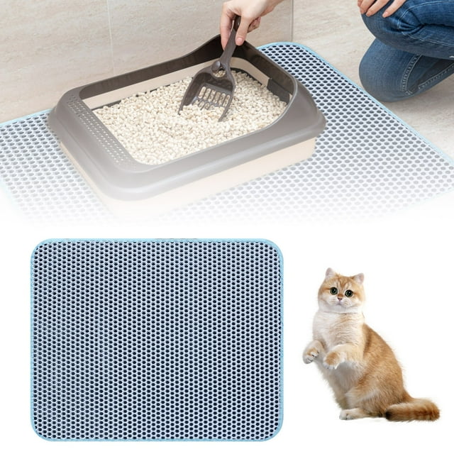 Absorbent Cat Litter Pads For Indoor Durable EVA Training Pads Leak Proof Washable Reusable Pet Potty Pads For Cats And Dogs