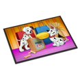 thumbnail image 1 of Carolines Treasures APH9063MAT Dalmatians Tapis Intérieur Ou Extérieur Collation Time, 18 x 27 Po., 1 of 4