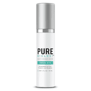 Pure Biology Premium Total Under Eye Cream for Wrinkles | Moisturizing, Hydrating, Anti-aging Serum for Men and Women, 1 fl oz (30 ml)