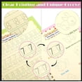thumbnail image 3 of 4 Pieces Magic Practice Copybook with Pen English Practice Copy Book Handwriting Magic Writing Paste Board for Before School Kids, Number Math Alphabet Drawing Magic Calligraphy, 3 of 7