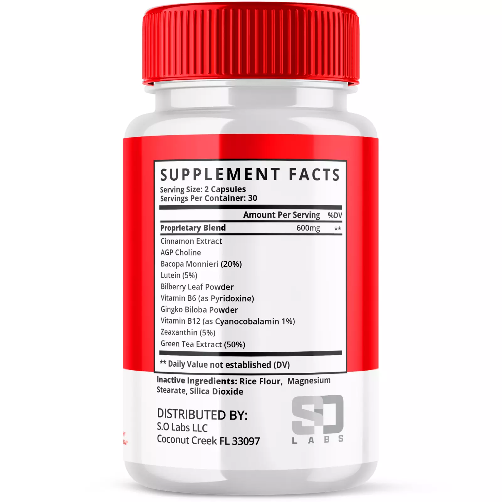 Gluco Ally Maximum Strength Blood Support Supplement 120 Capsules