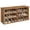 Honey Brown, variant on VASAGLE Shoe Bench, Storage Bench, 6 Compartments, Adjustable Shelves, for Living Room, Hallway, 29.5 x 100 x 50 cm, Honey Brown