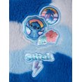 thumbnail image 3 of Disney Lilo & Stitch Big Girls' Fleece Jacket Blue Lavender, 3 of 4