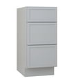 thumbnail image 6 of Vanity Art 15" W Birch Plywood Freestanding Single Base 3 Drawers Storage Cabinet, 6 of 9