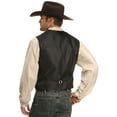 thumbnail image 3 of Scully Old West Vest Mens Classic Notched Lapels Dry Clean Only RW129, 3 of 3