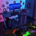 thumbnail image 3 of Gaming Chair Mat for Carpet Hardwood Tile Floor,36"x48" Gaming Rug for Gaming Room, Under Desk Non Slip Gamer Rug,Low-Pile Game Room Rug,Rubber Backing Large Gaming Chair Floor Mat,Colorful Gamepad, 3 of 8