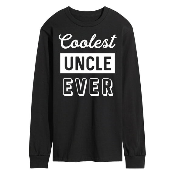 Instant Message - Coolest Uncle Ever - Men's Long Sleeve T-Shirt