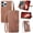 Brown, variant on for iPhone 17e / 16e 6.1 inch Case, Wallet for Women Men, Durable PU Leather Magnetic Flip Lanyard Strap Wristlet Zipper Card Holder Wallet Phone Case for Samsung Galaxy A35 5G