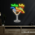 thumbnail image 2 of Glowneon Feeling Salty Margarita Neon Sign, Mexican Cocktail Led Sign, 2 of 5