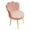 Pink, variant on GUOOL Vanity Chair Comfortable Nordic Side Chair Living Room Chair with Metal Legs Blue