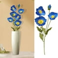 thumbnail image 1 of Hbdhejl Flocking Flower Korean Artificial Flower Wedding Soft Decoration Flower Arrangement Home Table Set Imitation Flower, 1 of 7