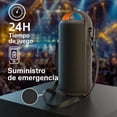 thumbnail image 4 of Bocina Bluetooth, Altavoz Portátil Impermeable IPX6, Mini Bocina de RGB, Sonido Estéreo TWS, Batería de 5200 mAh Larga Reproducción, Altavoz Bluetooth 5.0 con Correa Portable para Viaje, Fiesta, Hogar, 4 of 5