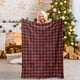 thumbnail image 5 of French Plush Blanket Christmas Series Plush Blanket Home Office Nap Blanket, 5 of 8