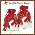 thumbnail image 2 of Rocae Red Maple Leaf for Christmas Drawstring Linen Gift Bag with Drawstrings Treat Bag Goody Present Bags for Christmas Party Favor-Small, 2 of 9